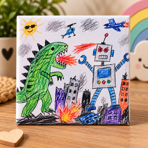 Kids' Drawing Magnet