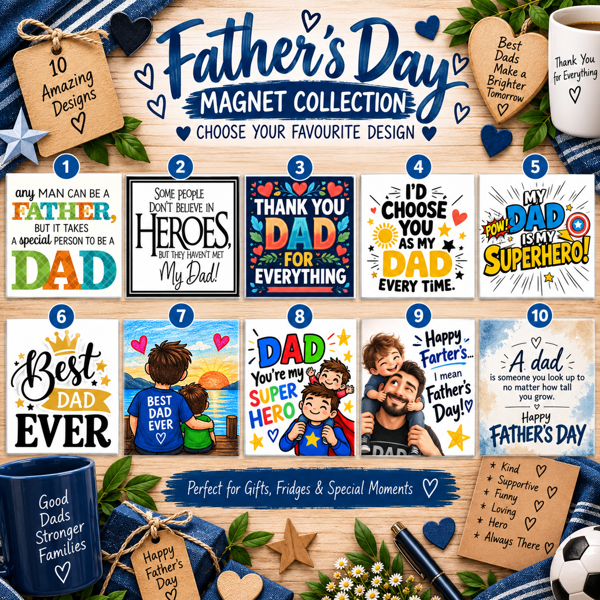 Mother's & Father's Day Magnets